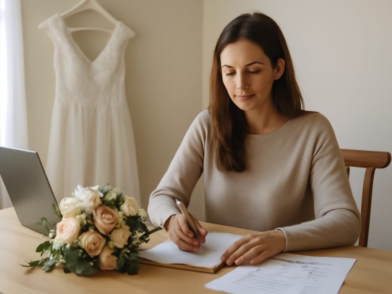 Como organizar um casamento com foco e tranquilidade